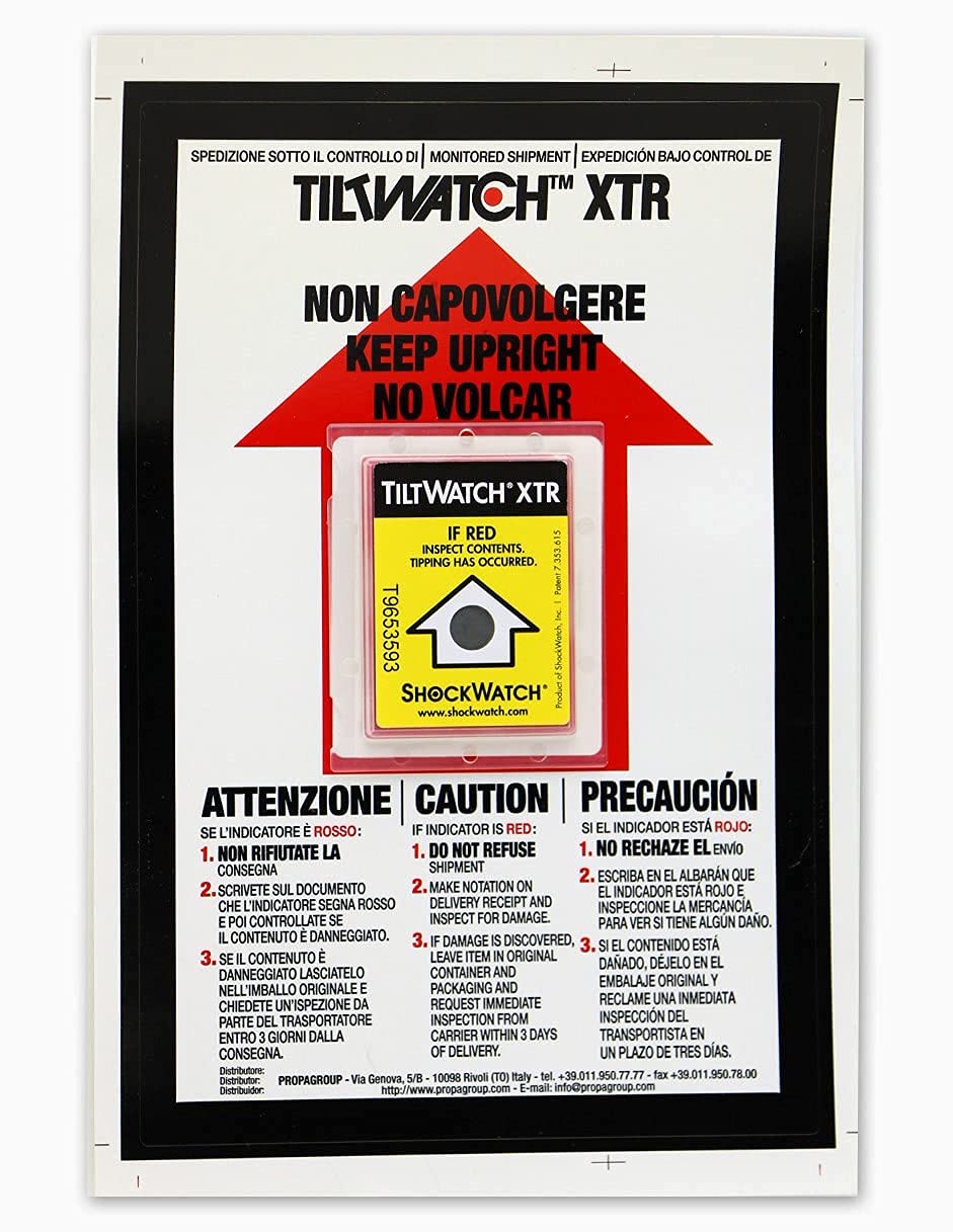 Wskaźniki najazdu Tiltwatch XTR - Opakowanie 20 sztuk
