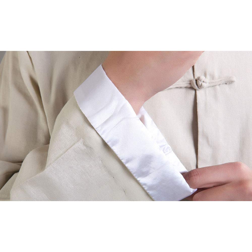 G-LIKE Kung Fu Herren Anzug - Traditionelle Chinesische Kampfkunst Tai Chi Qigong Wing Chun Shaolin Wushu Lange Ärmel Training Freizeit Kleidung Uniform Jacke Hose
