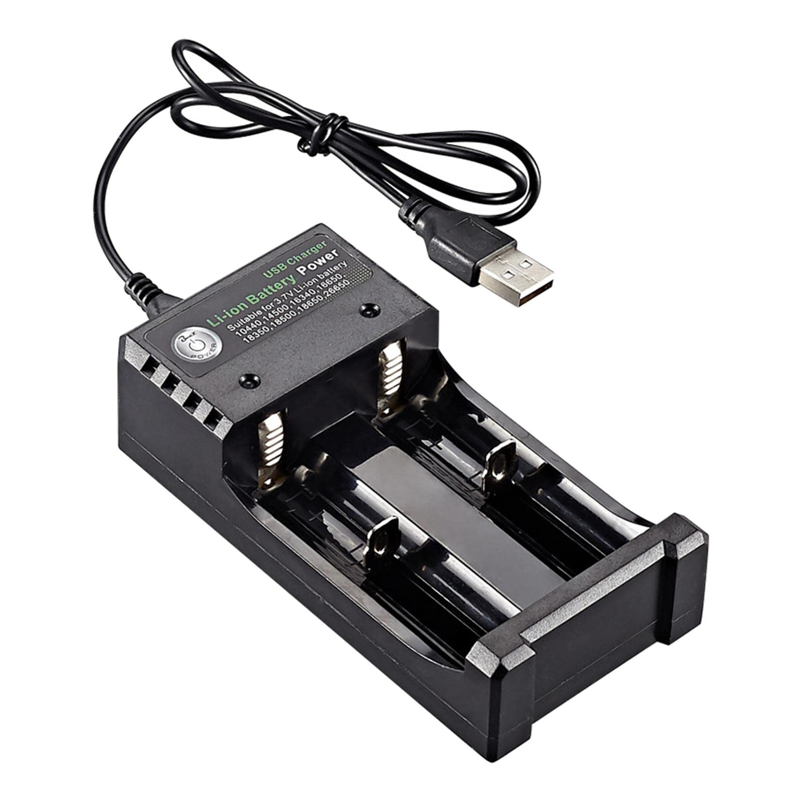 BNF® 2 Slots USB Batteries Charger for 18650 Portable Universal Compatibilitybattery Chargers Multipurpose Batteries Power Consumer-image-15