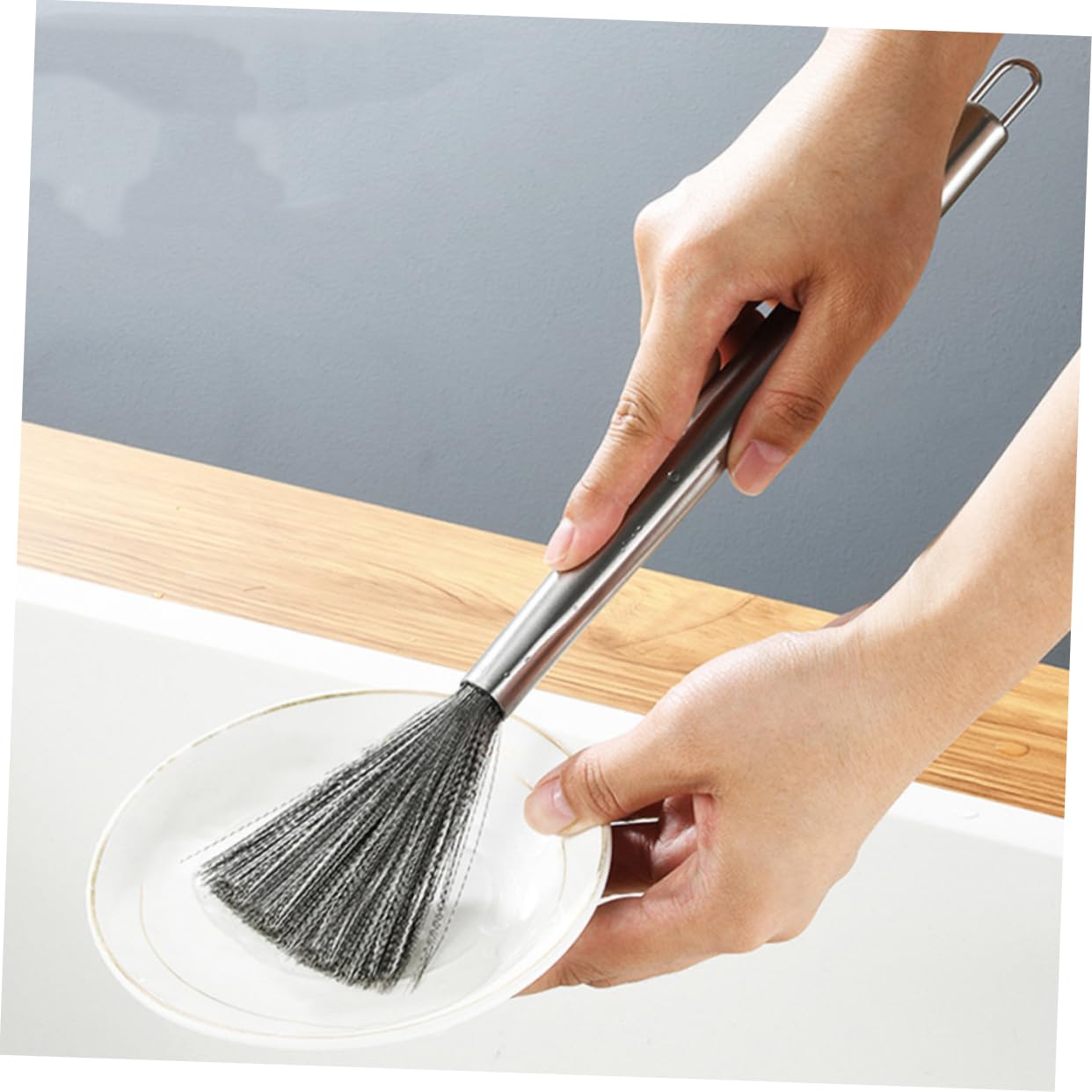 INOOMP 12pezzi Per Inossidabile Per e Macchie Ostinate Design Flessibile e Utensili Pratici e Duraturi