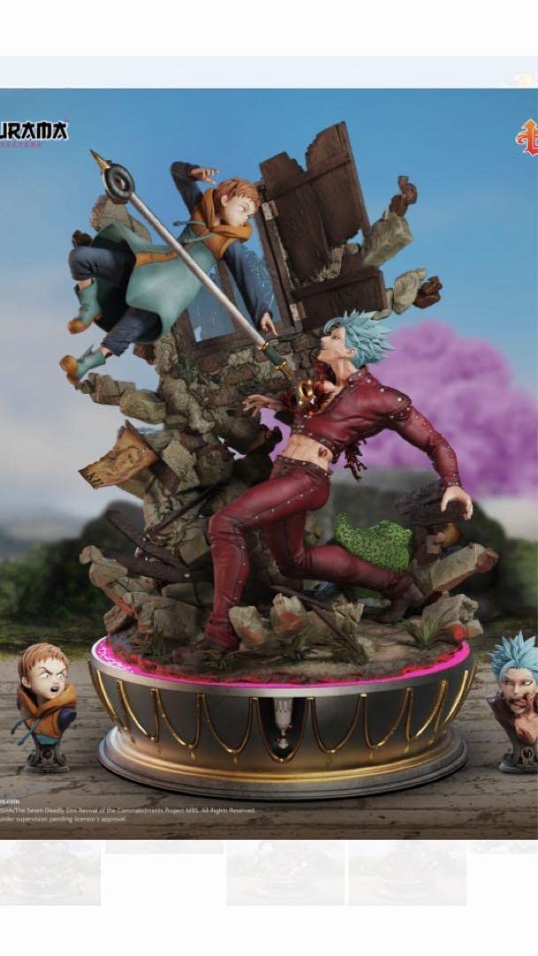 Amazon.co.jp: figurama 七つの大罪 バンvsキング フィギュア : おもちゃ 