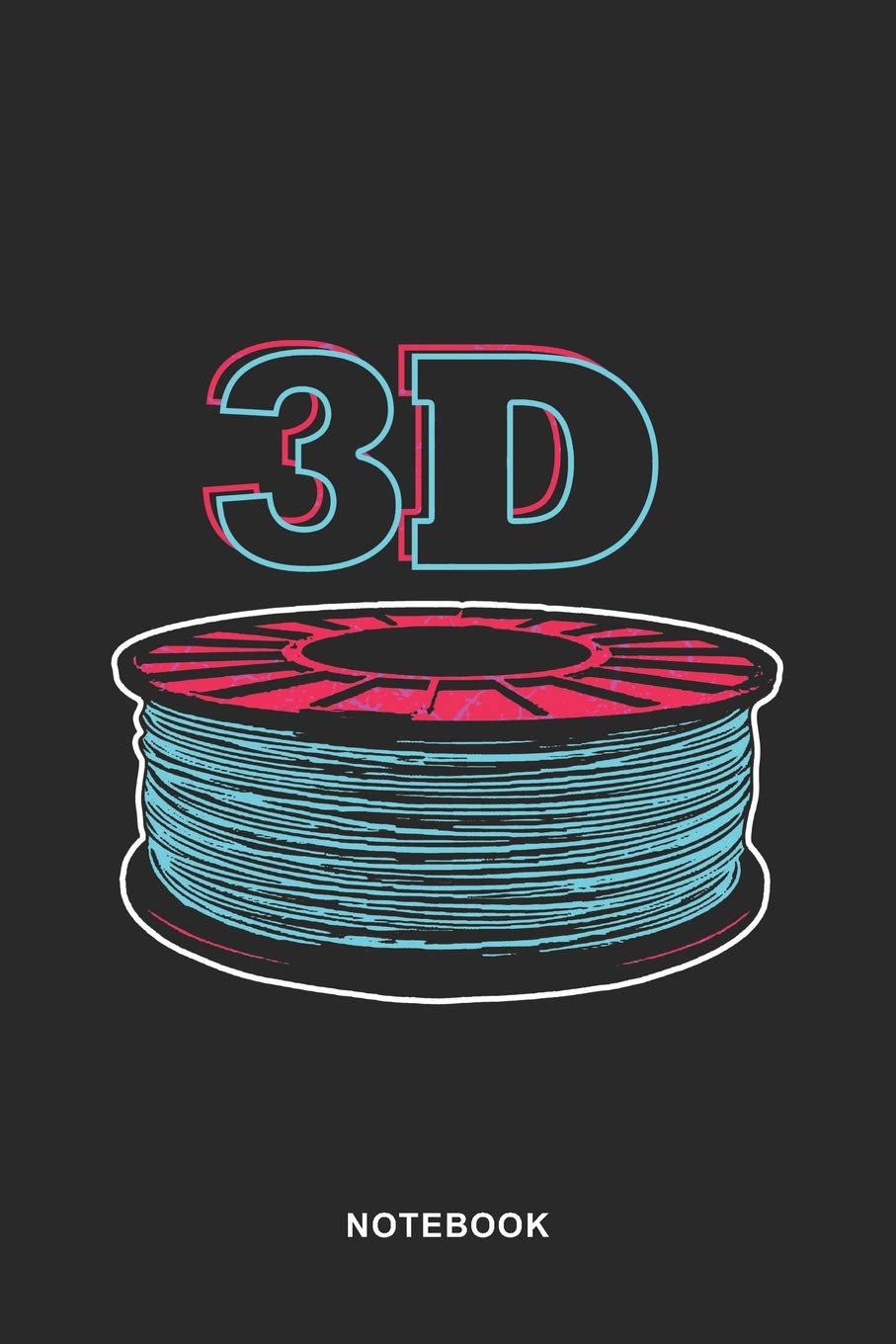 3D Printing Art Graphic Notebook: 3D Printing Graphic Art Dot Grid Pages Maker Notebook / Journal Gift (6 x 9 - 110 dot grid pages)