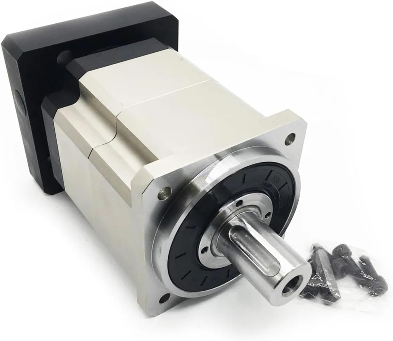 High Precision Helical Gear Nema 34 Planetary Gearbox Ratio 5:1~100:1 90mm Flange Servo Planetary Reducer 12.7 14 16 19mm Input(3 to 1,Shaft 19mm)