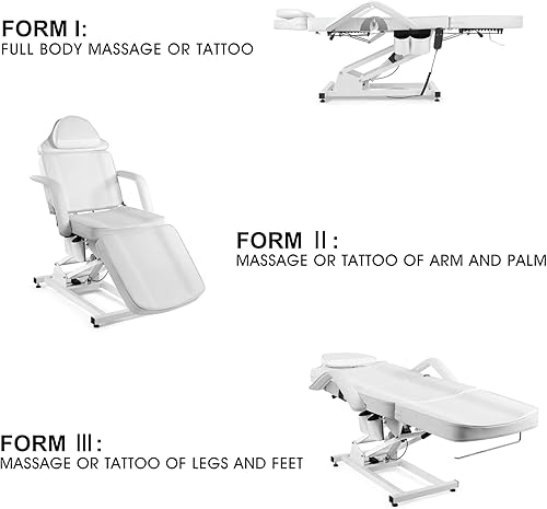 Miniatura 4 de Artist hand Mesa de masaje eléctrica ajustable en altura cama de masaje cama facial cama de pestañas para extensiones de pestañas silla de salón