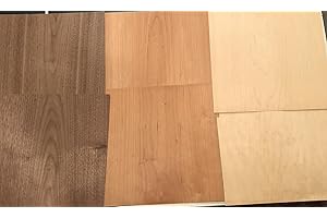 Cherry, Maple Walnut Wood Veneer Sheets