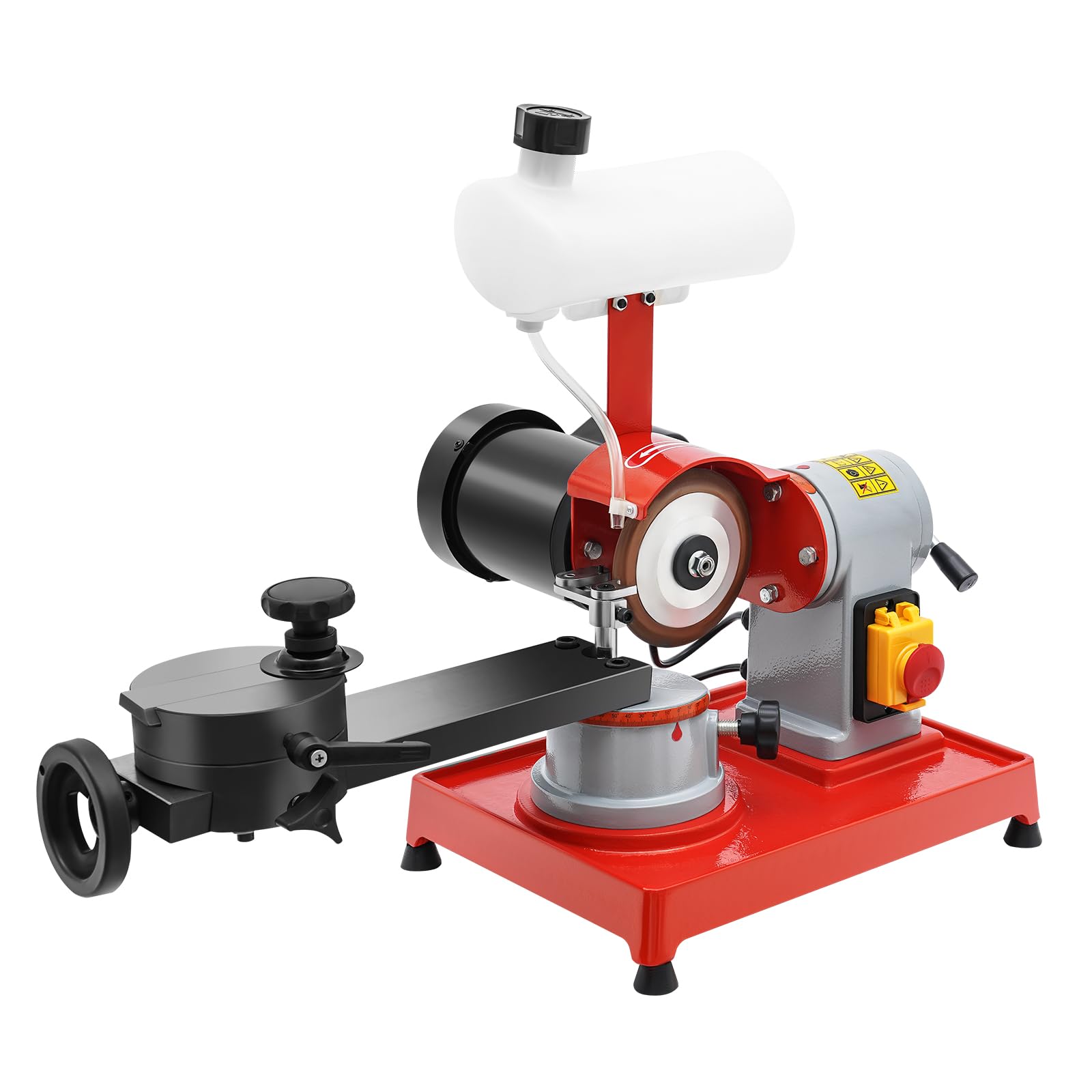370W Schärfmaschine Elektrisch Sägeblattschärfgeräte, Kreissägeblattschärfer 80-700mm Sägeblätter 2850RPM Schärfmaschine für Kunststoff, Holz, Aluminium