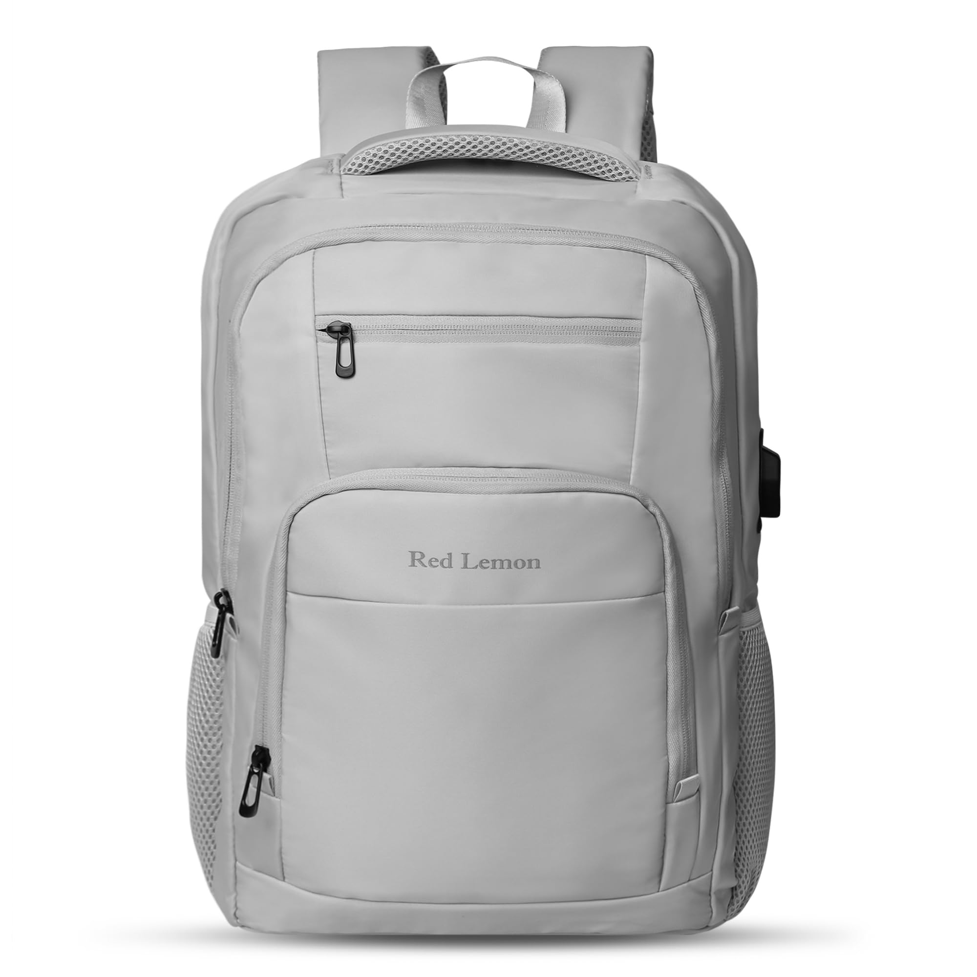 red lemon 26L Waterproof Laptop Backpack – Swiss Cut Design Pro Series 2025 Model, 15.6" Laptop Bag with Rain Cover for Men & Women, Ideal for Office, Travel, School & Daily Use-picture-24