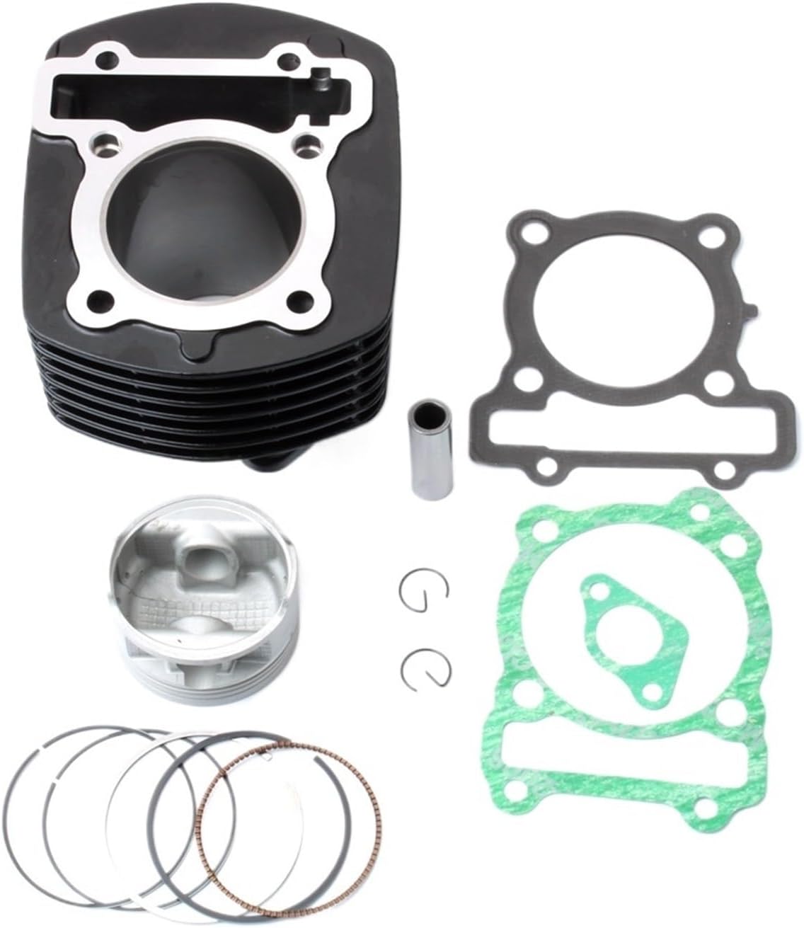 Motorcycle 63.5mm Big Bore Cylinder Kit Compatible With FZ16 SZ16 FZ-S 185cc Engine 21C-E1310-00