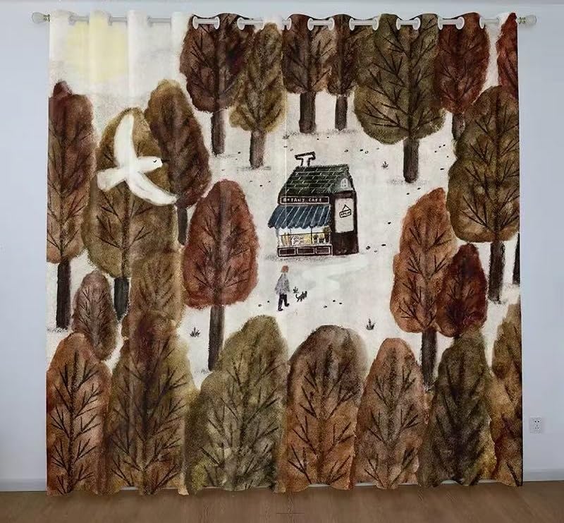 Rideau Occultant Enfant forêt pour créer un nid douillet dans sa chambre