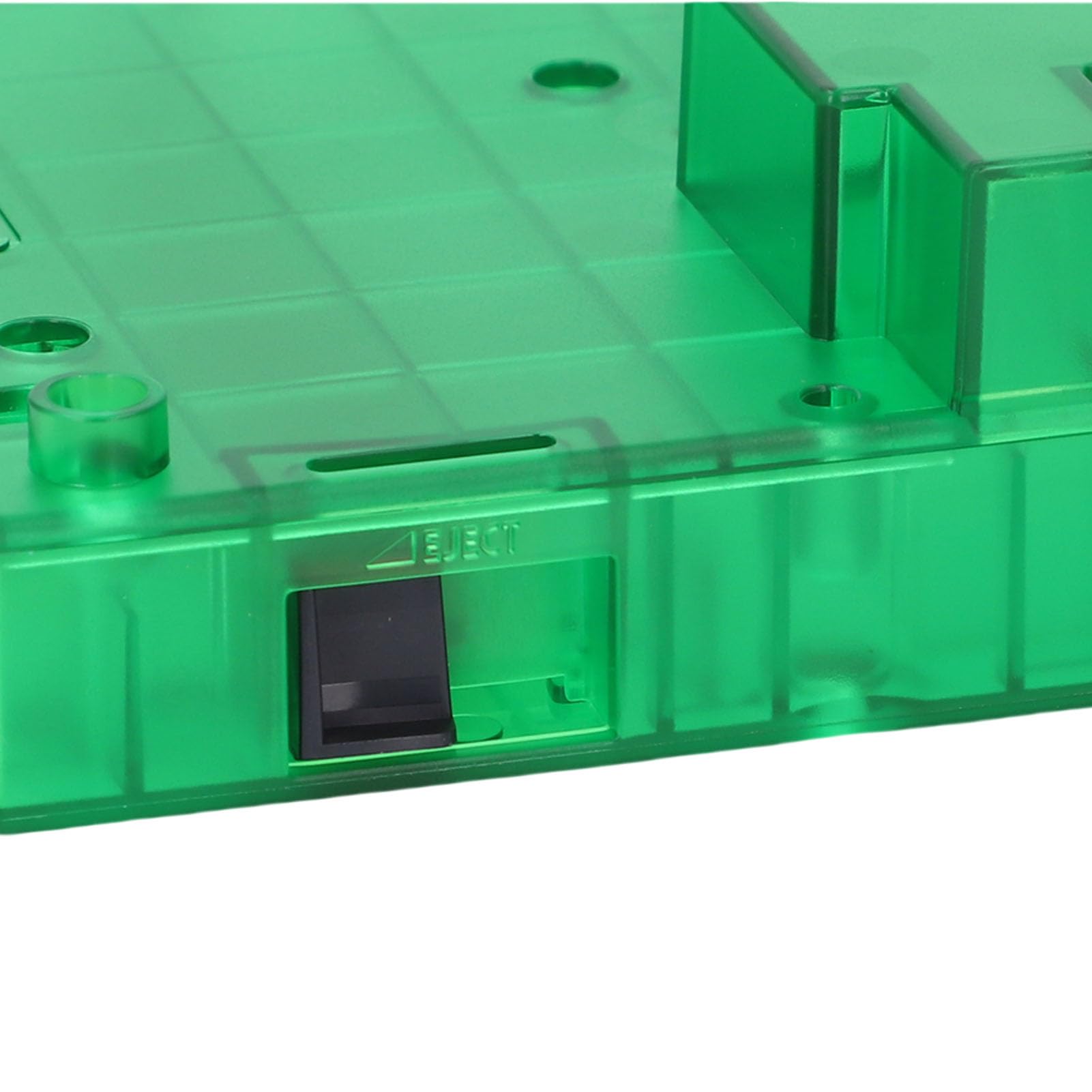 Annadue Funda Translúcida para GameBoy Player DOL-017, Carcasa Base de Repuesto que Absorbe los Golpes para Consola de Juegos, Funda Protectora Transparente para Consola Ideal para Accesorios de