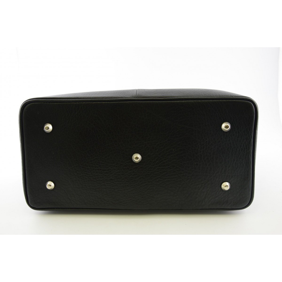 Dream Leather Bags Made in Italy toskanische echte Ledertaschen Echtes Leder Arzttasche, Doppelboden Farbe Schwarz - Italienische Lederwaren - Aktentasche