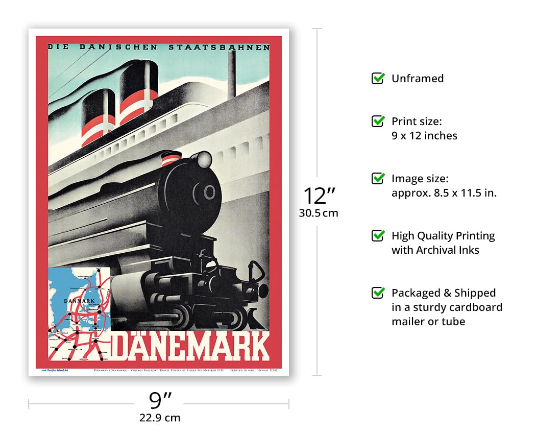 Amazon.com: Denmark (Dänemark) - The Danish State Railways