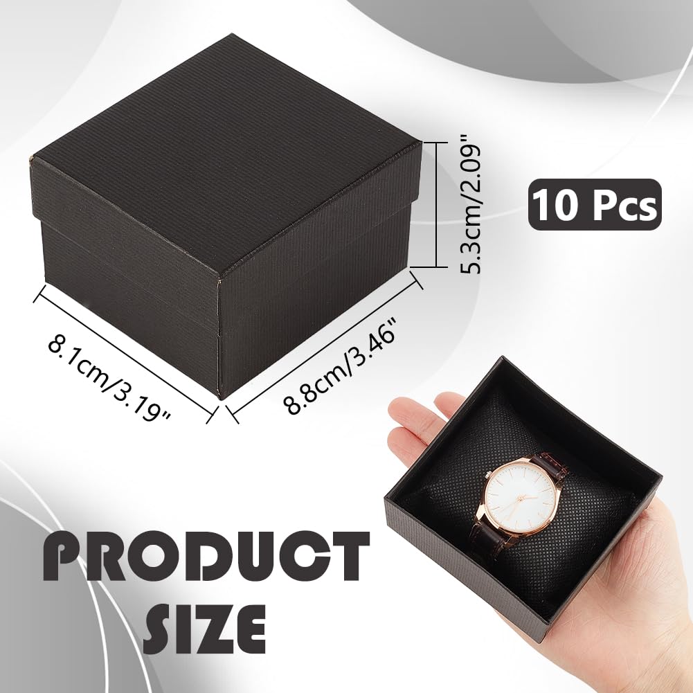 Verpackungs- Und Präsentationsboxen Für Uhren, Geschenke, Schwarze