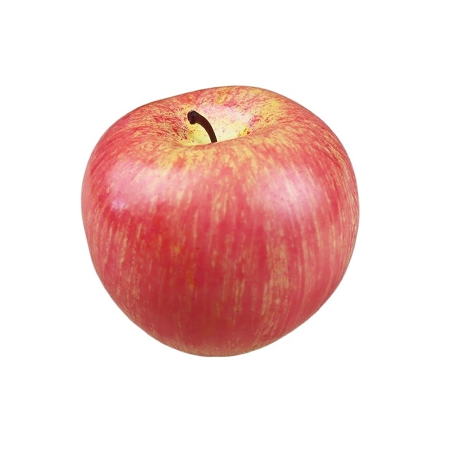 BAYNOPURIN Artificial Fruit Decor Artificial Fruit Apple Fake Red Green Yellow Apples Photo Props Home Model Decor(Color01)