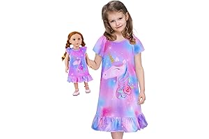 Enchanting 18-inch Doll Ballerina Nightgown Set