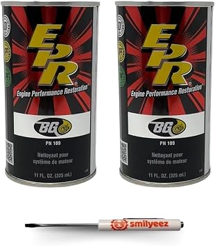 Smilyeez Listing for BG EPR Compression Engine Performance Restoration EPR 11 oz. 2 Cans PN 109 Internal Engine Cleaner Treatment From the Makers of 44K with Pocket Screwdriver