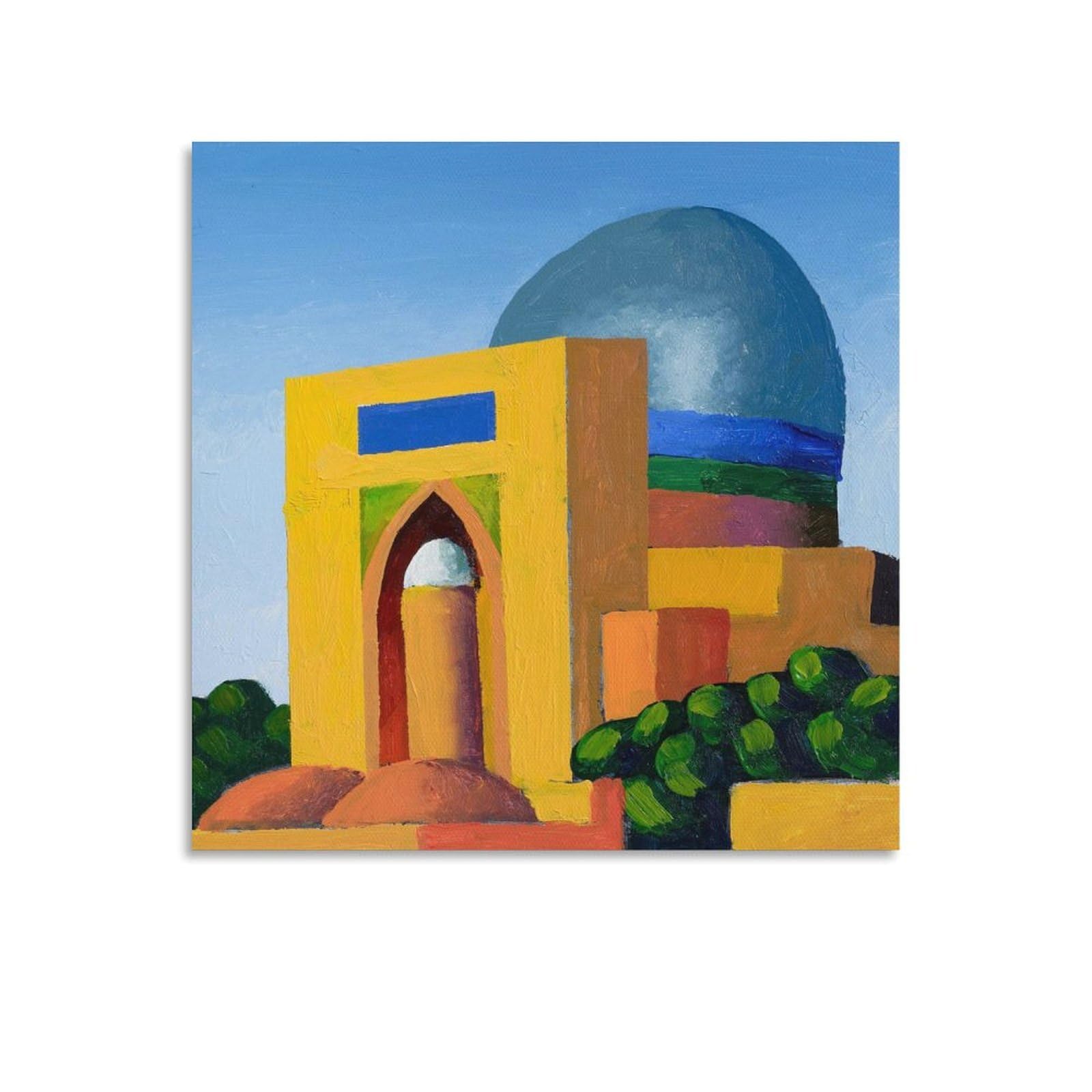 KLAGCBDF SALVO Shahr-e Sabz Wall Art Poster Prints Home Decor Picture Canvas Painting Posters 20x20inch(50x50cm)