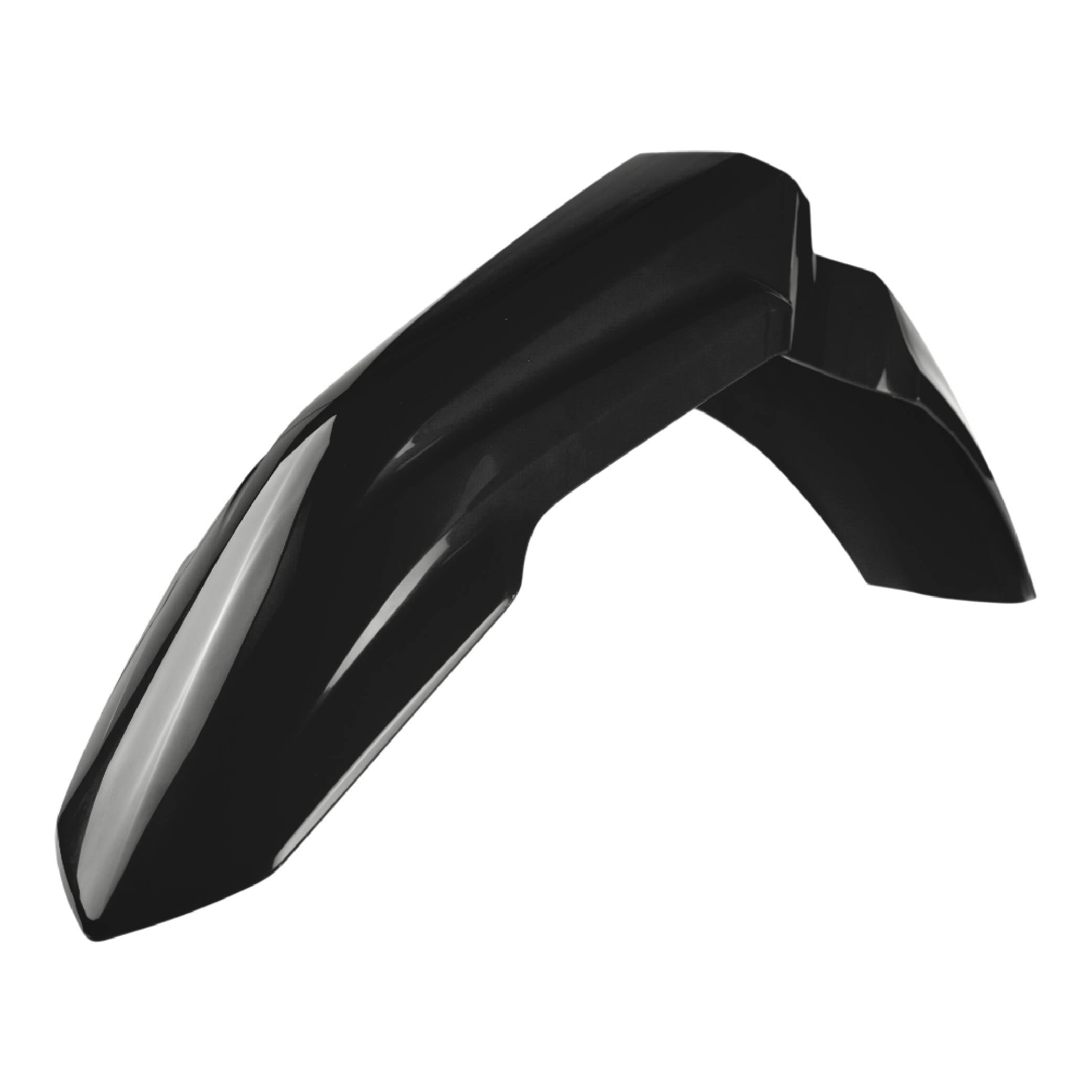 POLISPORT 8684900003 Original Replica Front Fender Made of Durable and Durable Glossy Plastic Compatible with Honda Motorcycles in Black