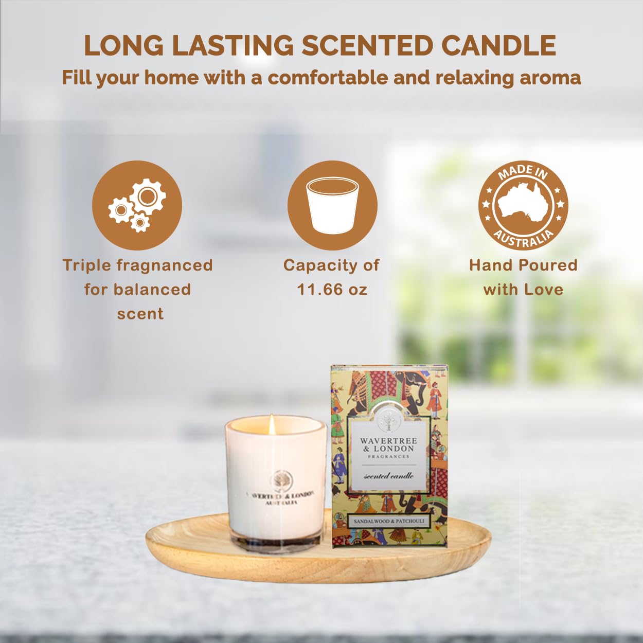Wavertree & London ソイワックスキャンドル　サンダルウッド Amazon.co.jp: Wavertree & London オーガニックサンダルウッド