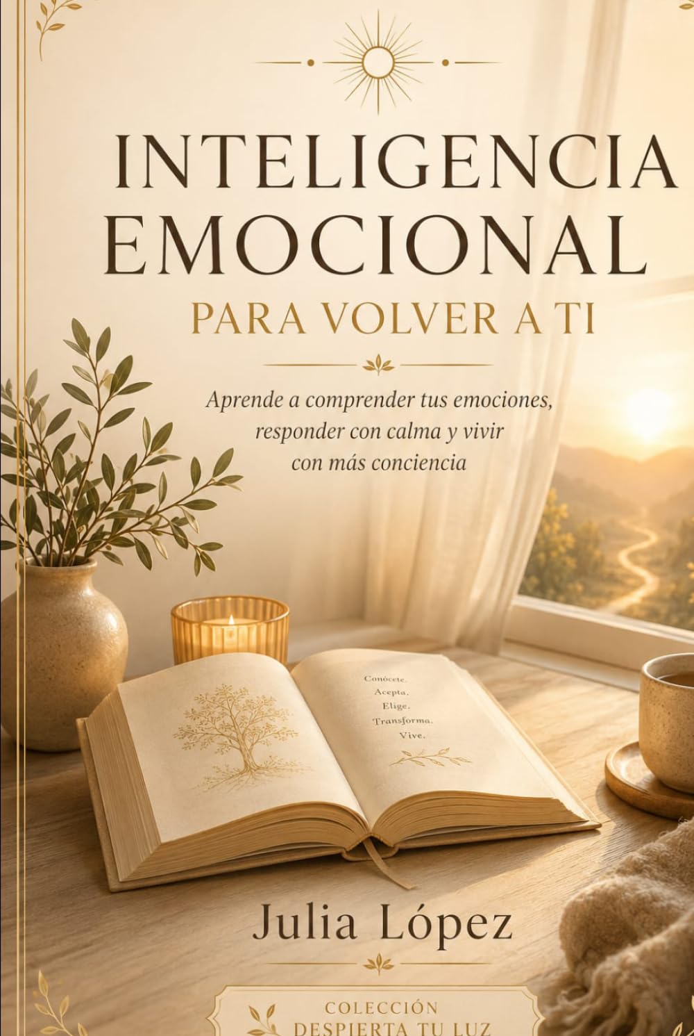 INTELIGENCIA EMOCIONAL PARA VOLVER A TI: Aprende a comprender tus emociones, responder con calma y vivir con más conciencia (Despierta tu Luz)
