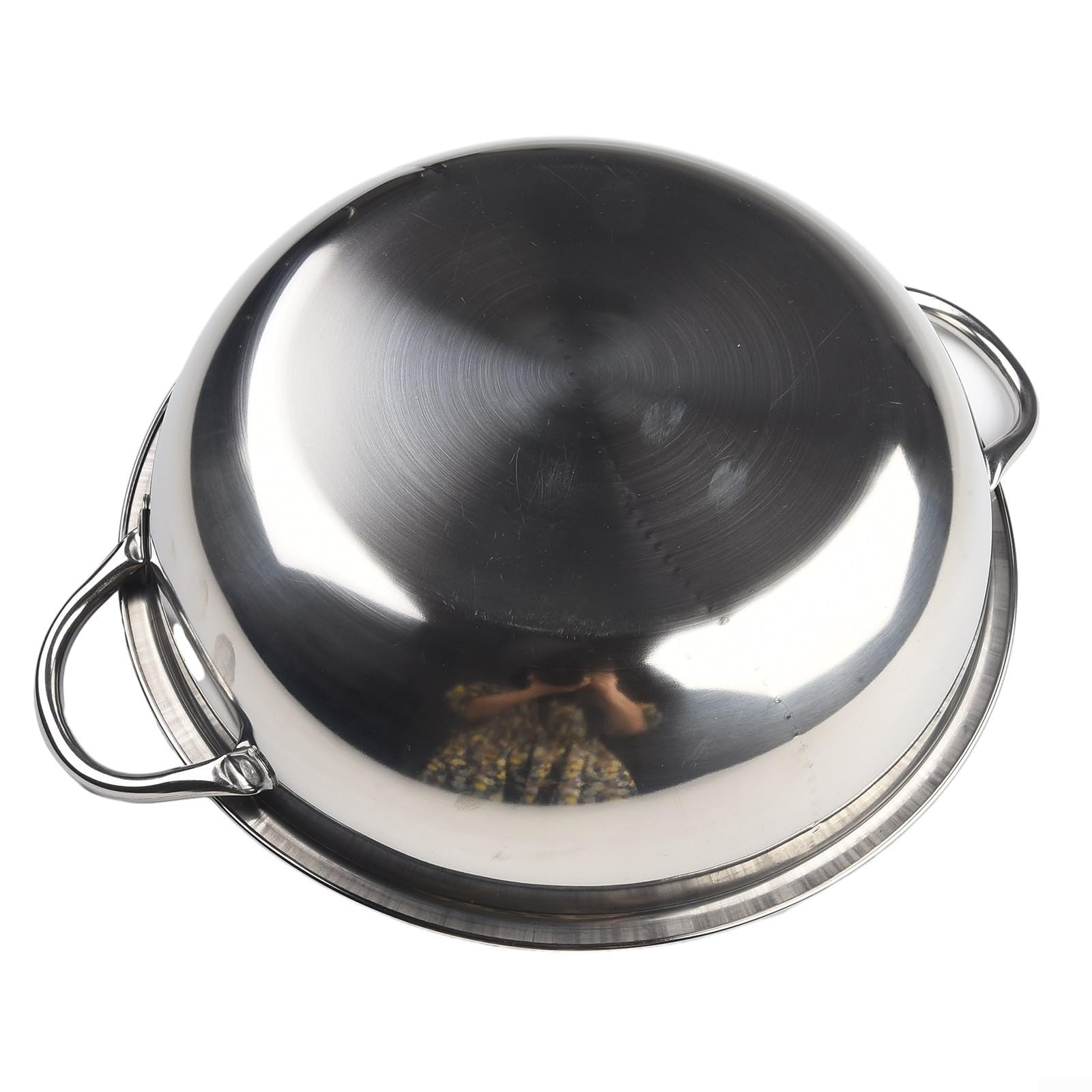 Olla Doble Dividida De Acero Inoxidable 28/30 Cm – Cocina Dos Platos A La Vez Sin Mezclar Sabores, Compatible Inducción Y Gas