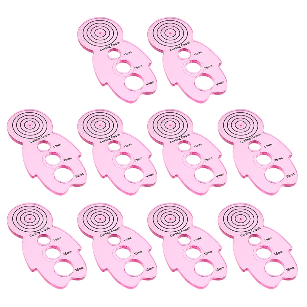 IWOWHERO 10Pcs Paper Quilling Tool Craft Curling Device for Paper Art Ergonomic Design Lightweight and Durable Present for Quilling Enthusiasts and Lovers