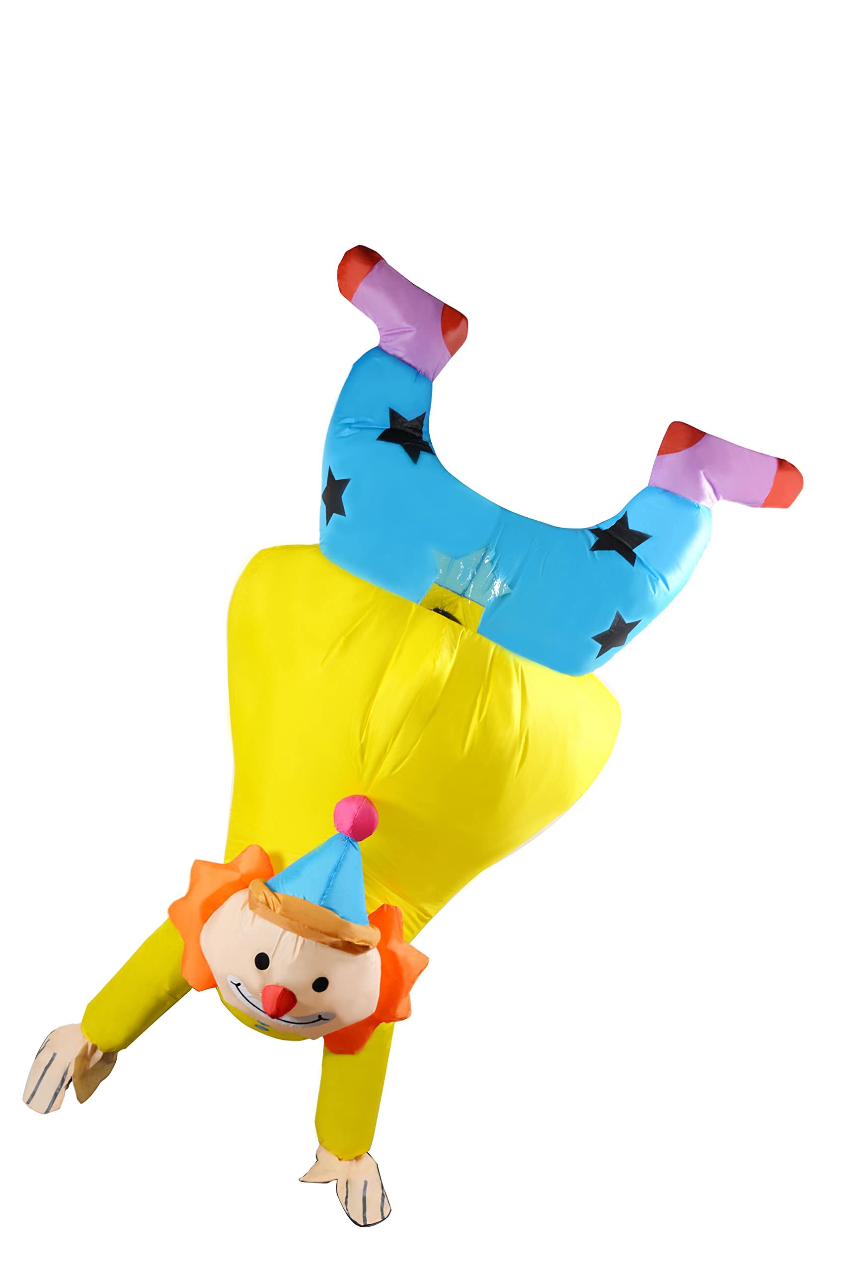 Christmas Santa Claus Suit Funny Blow Up Adults Child Costume Cosplay Party