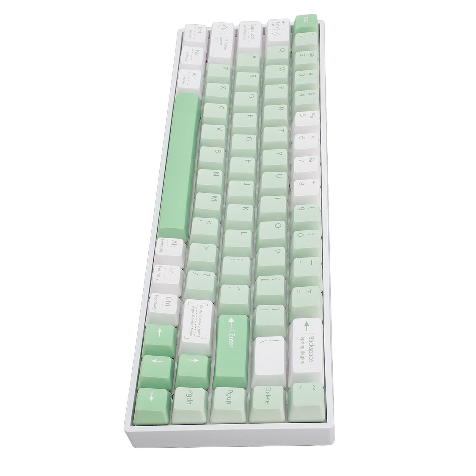 ☆3モード接続ホットスワップメカニカルキーボード　ミントグリーン 3モード接続ホットスワップメカニカルキーボード ミントグリーン