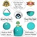 Kroco Stuffed Animal Storage Bean Bag Chair for Kids Room | Stuff'n sit Toy Storage Bags | Beanbag Cover for Girls & Boys | Toys Organizer Seat Holder | Stuffy Deal - 38'' Blue, Teal- Turquoise