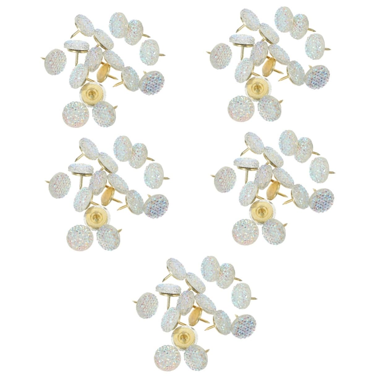 NUOBESTY 75piezas Chinchetas Coloridas De Pushpins Multi-funcionales para Decoración De Paredes y Anuncios Diseño Creativo Forma De Fáciles De Usar y Almacenar Accesorios De Oficina