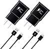 Bloque de cargador USB de pared con cable de carga rápida tipo C de 6.6 pies para Samsung | Cargador para teléfono Android, compatible con Galaxy C55 A55 A54 S10 S10+ S20+ S21 S22 S23 S24 S25 Plus/Ultra/FE 1