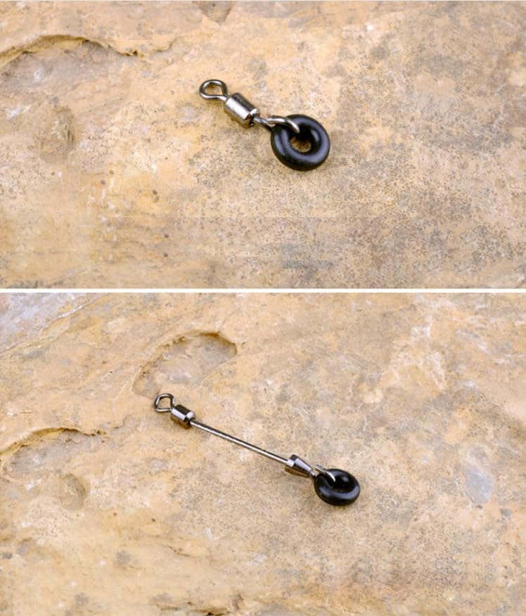300 piezas de anillos de goma S/M/L para accesorios de pesca miniatura 6