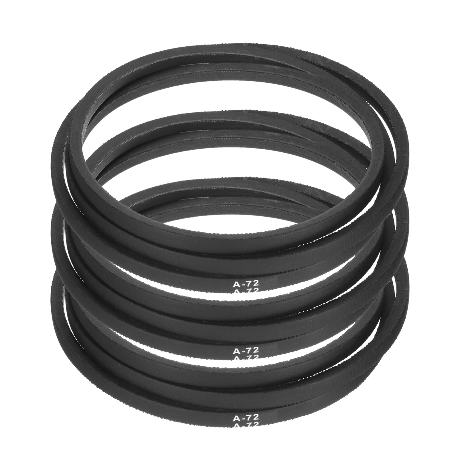 QUARKZMAN 3 Piezas A72 o 4L740 Correa Clásica Envuelta en Goma en Forma de V, Longitud 72" (1825mm)