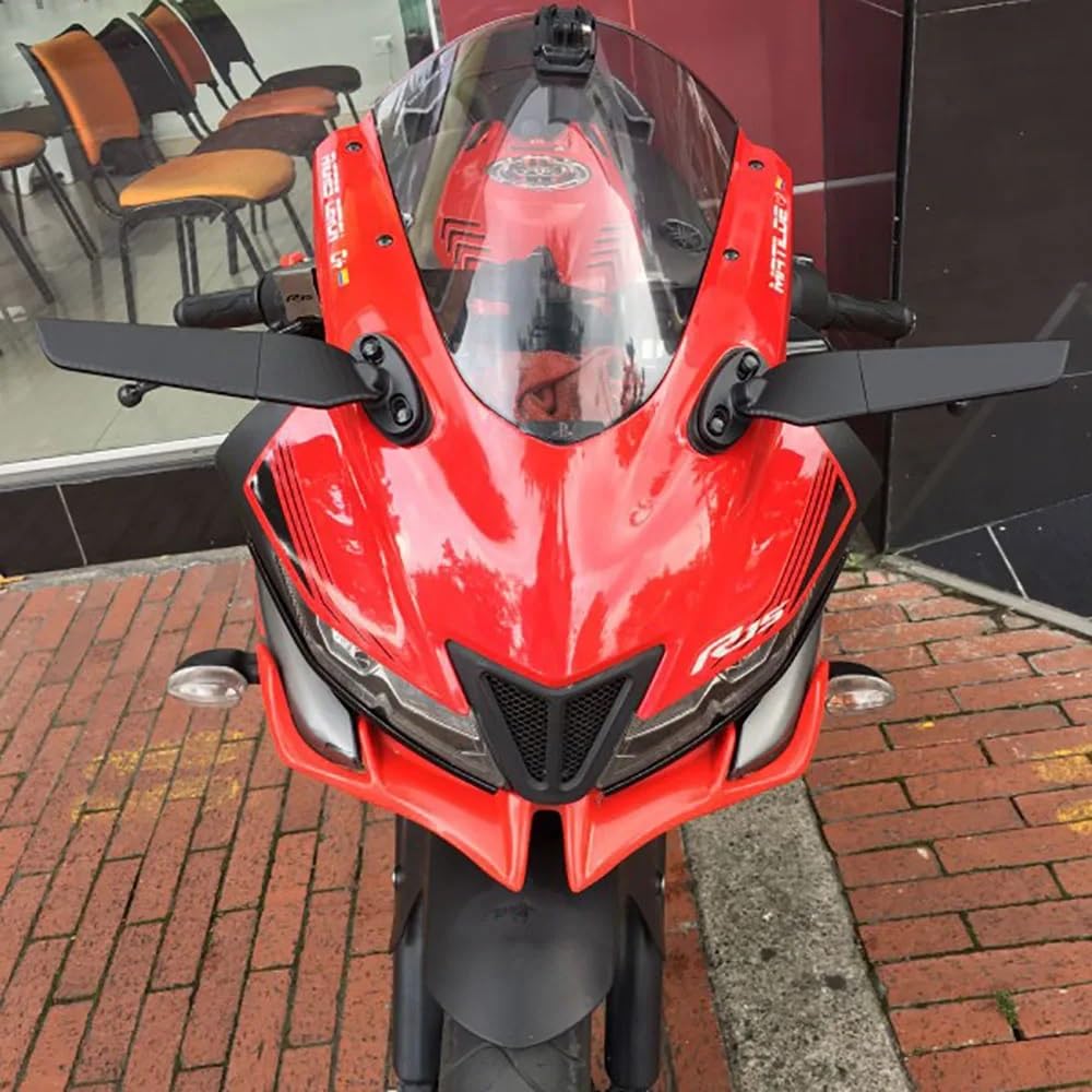 Espejos laterales rotativos de motos Yamáha Kawásaki Suzukí Ducatí Aprília (Sin luz)