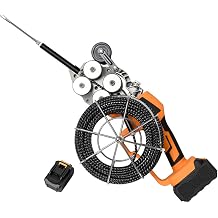 Cordless Electric Wire Puller Electrician Hidden Dark Wire Threader with 20 Meter Wire Portable Cable Puller for Home/Outdoor,1battery