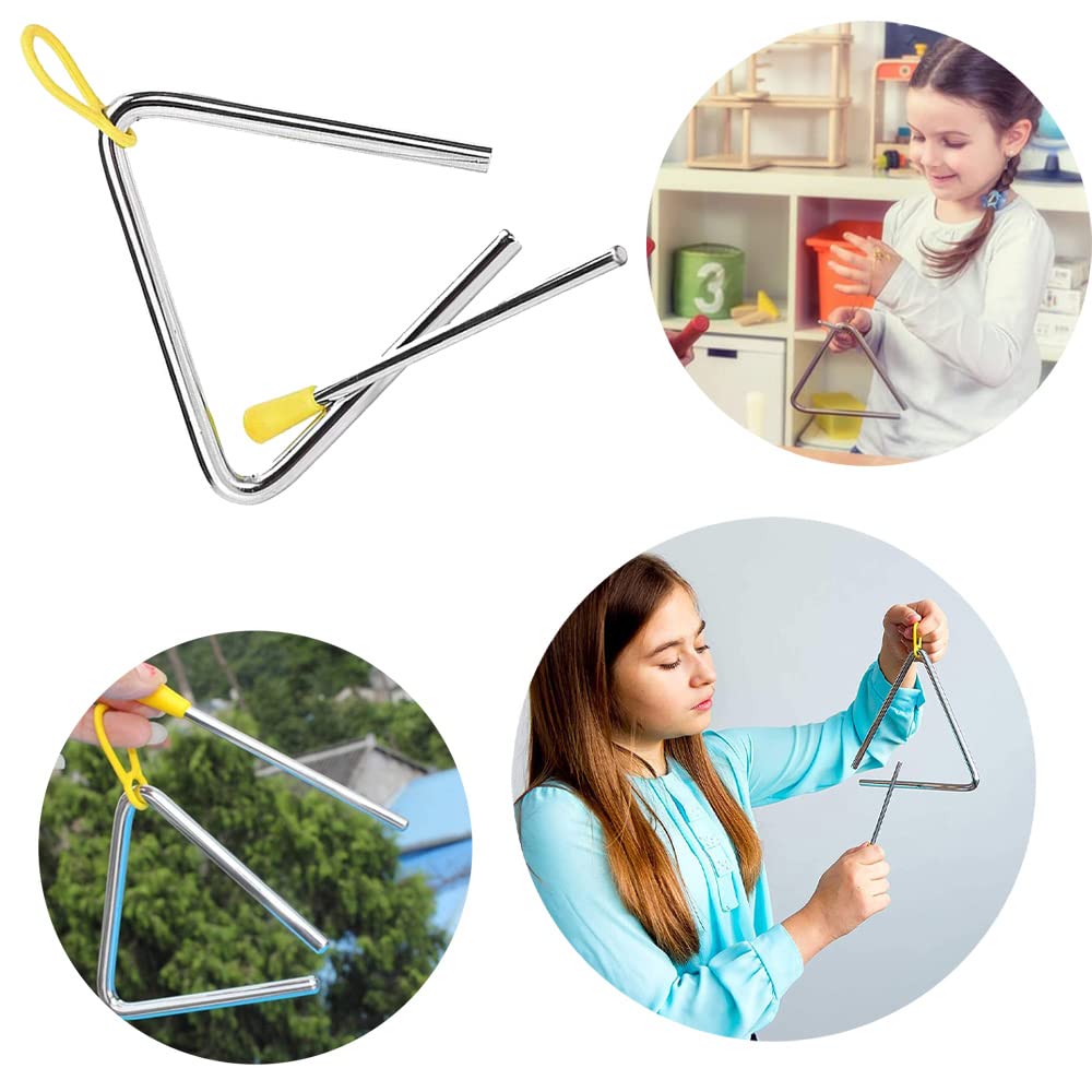 Triangel Mit Schlägel Triangel Musikinstrument Set Produktbild-Vorschau 4
