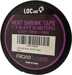 LOCme Heat Shrink Tape Black - 1
