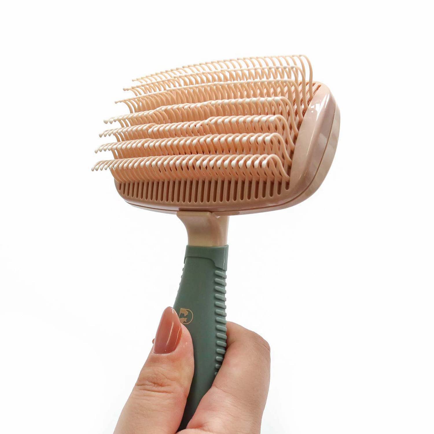 Amazon | ドギーマン ペット美容室 掃除機能付きS字ピンスリッカー