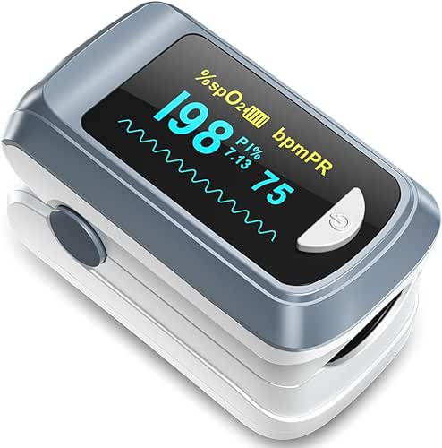 Healthtree JKS50B Pulse Oximeter Fingertip - Blood Oxygen monitor Fingertip
