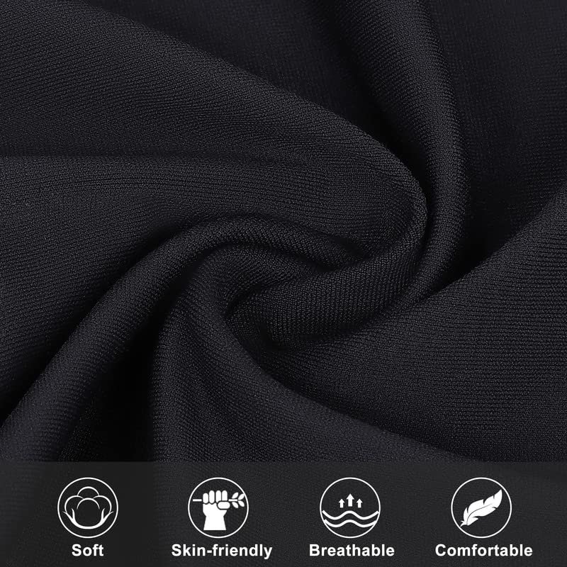Image of Yeblues 3 Pack Lace Slip Shorts for Under Dresses Women Smooth Anti-chafing Boyshorts Seamless Underwear Safety Shorts