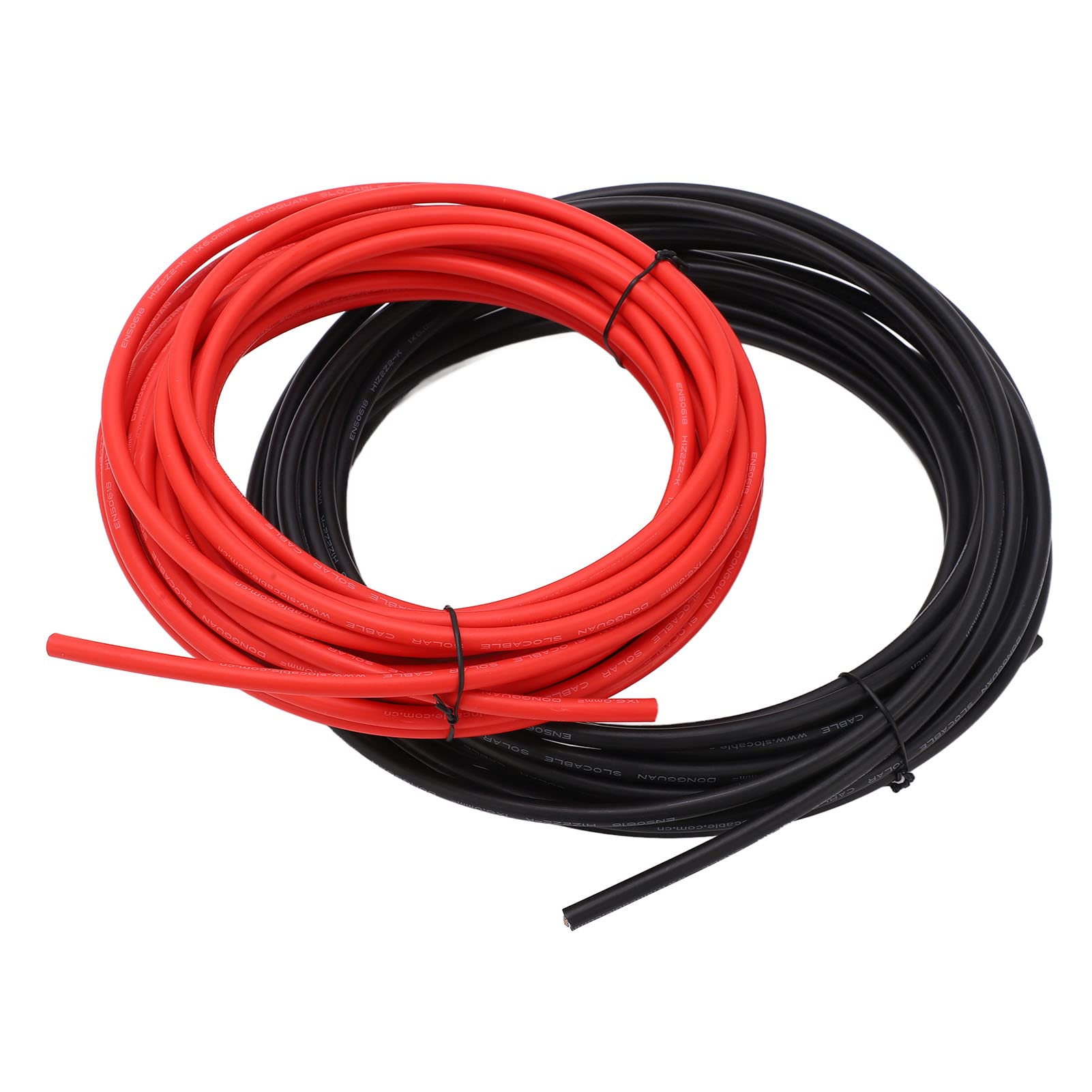 Przewód do Panelu Słonecznego Kabel Fotowoltaiczny z Miedzi (6mm²