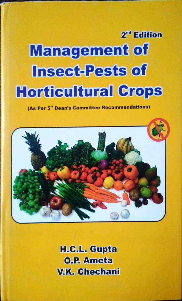 Buy Management of Insect-Pests of Horticulture Crops (As per 5th Dean's Committee Recommendations) 2nd Edition — BookShops.in