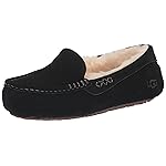 UGG Women's Ansley Slipper, Black, 11