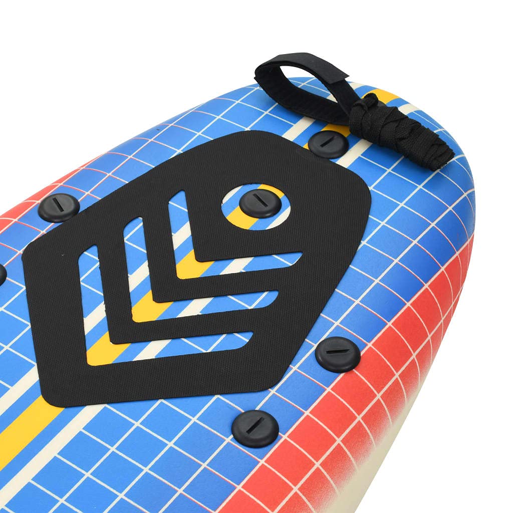 Genérico Tabla de Surf diseño Mosaico 170 cm,Deportes,Actividades al Aire Libre,Deportes acuáticos y navegación Deportiva,Surf,Tablas de Surf,91686