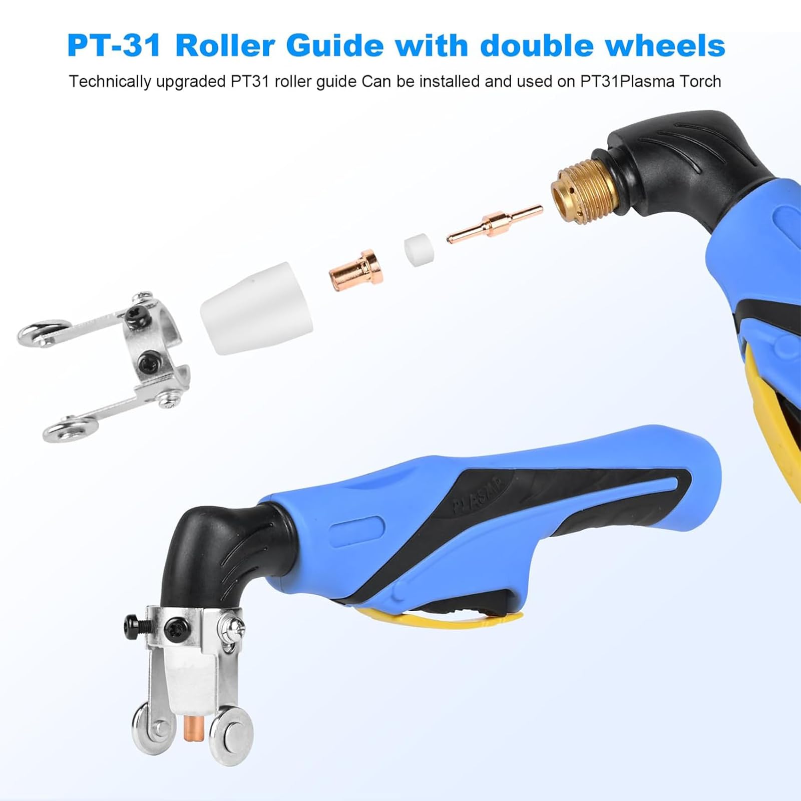 Reboot Taglierina al plasma 60Amps Tocca 240V IGBT Arc Inverter Digital Plasma Cutter, 1/2 pollici taglio pulito, aggiornamento CUT60 Plasma Cutter macchina