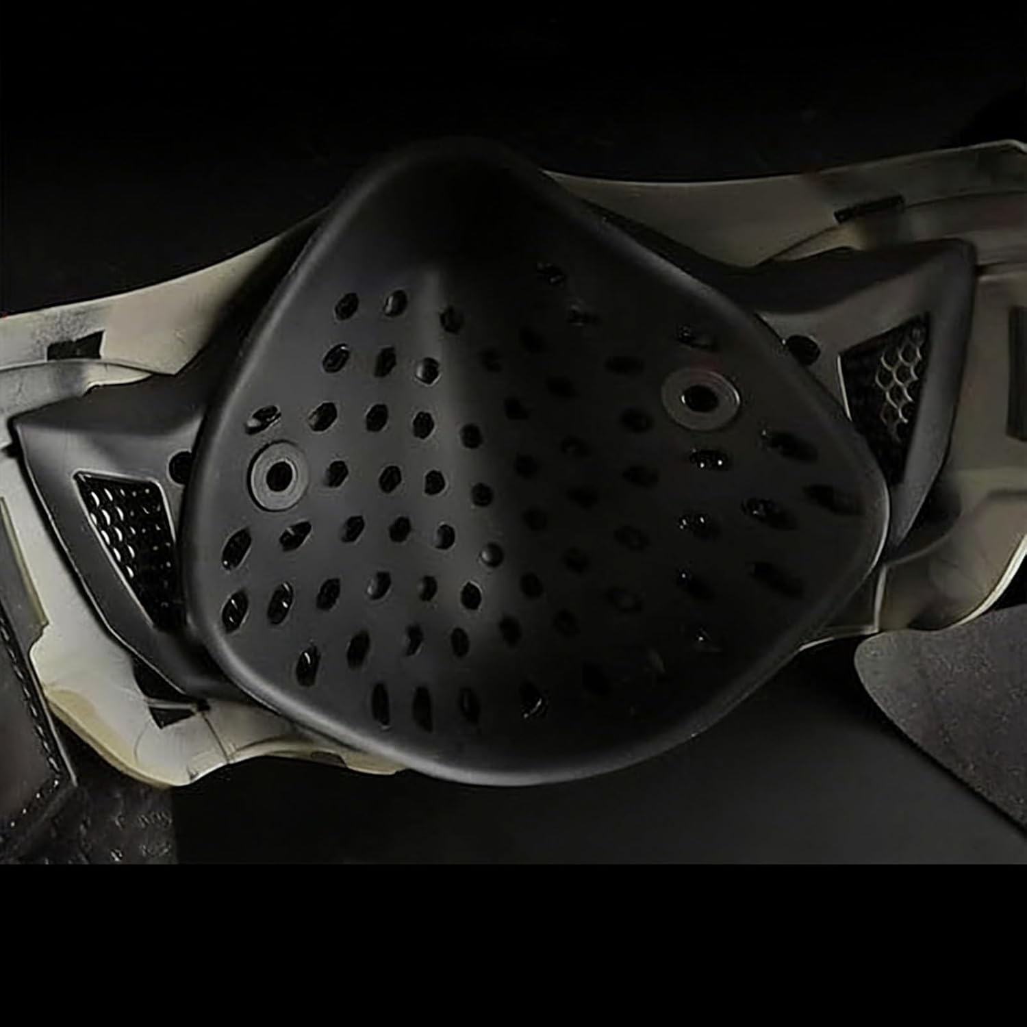 Tactical Scorpion Half Face Mask, Protective Airsoft Mask for CS Game, Cosplay, Hunting & Halloween, Outdoor Tactical Gear
