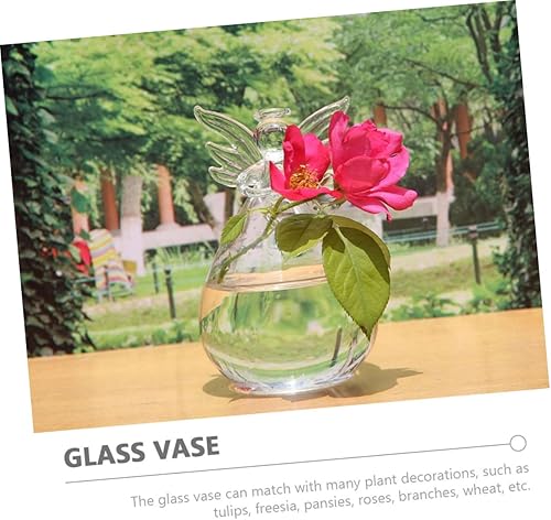 Miniatura 4 de YARNOW 8 piezas de cristal para terrario de flores, florero para flores, maceta hidropónica, jarrones decorativos, decoración del hogar, jarrones de