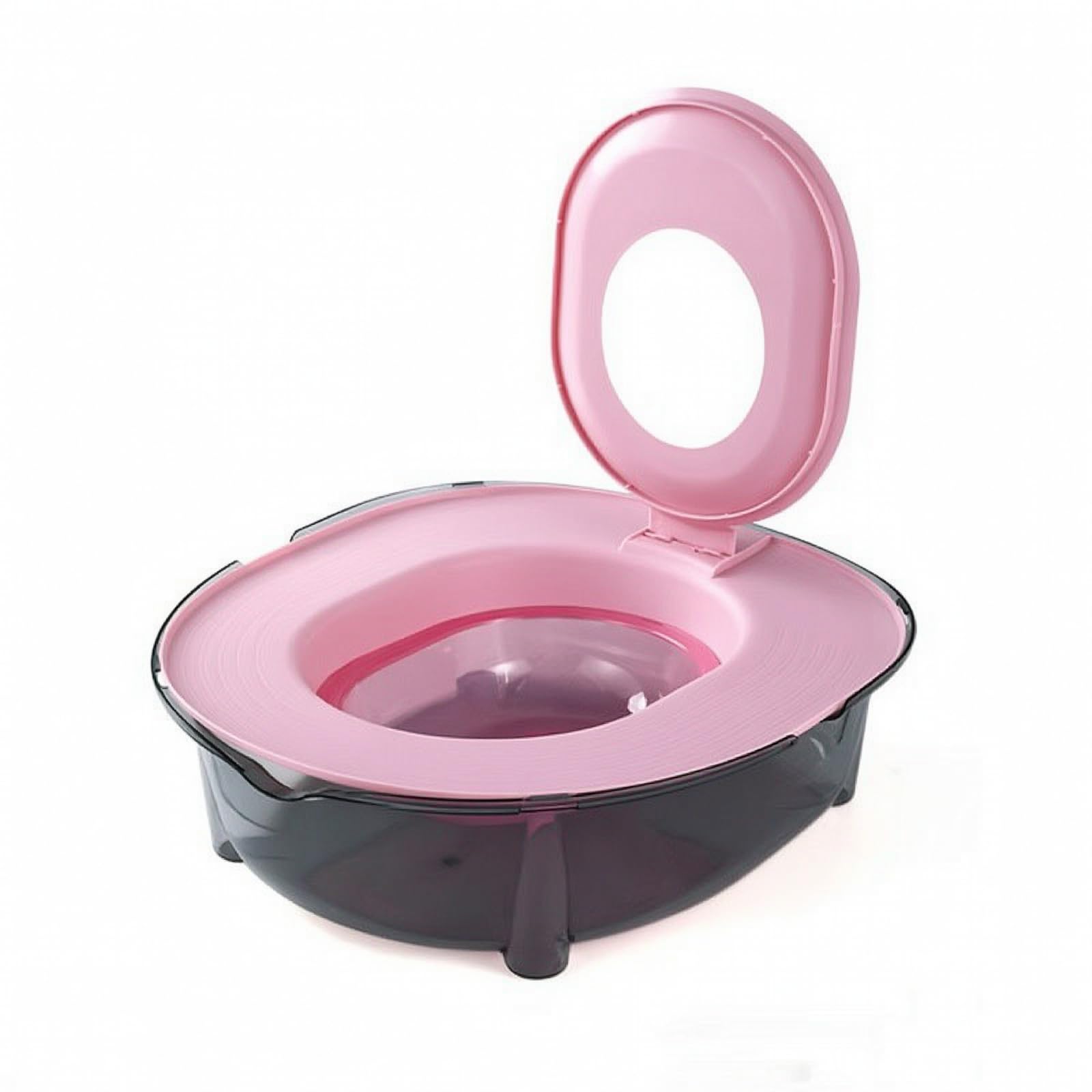 Lettiera con Bordo Rialzato Stabile, Rosa