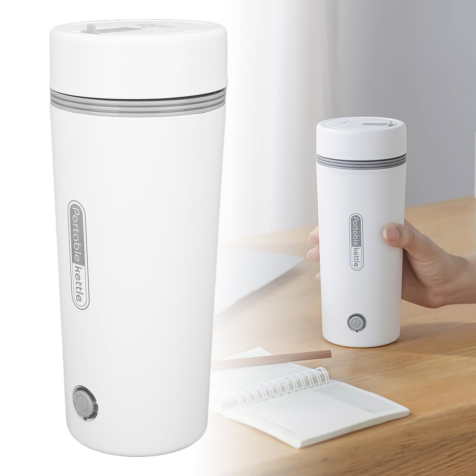 Bollitore Elettrico Bollitore da Viaggio in Acciaio Inossidabile