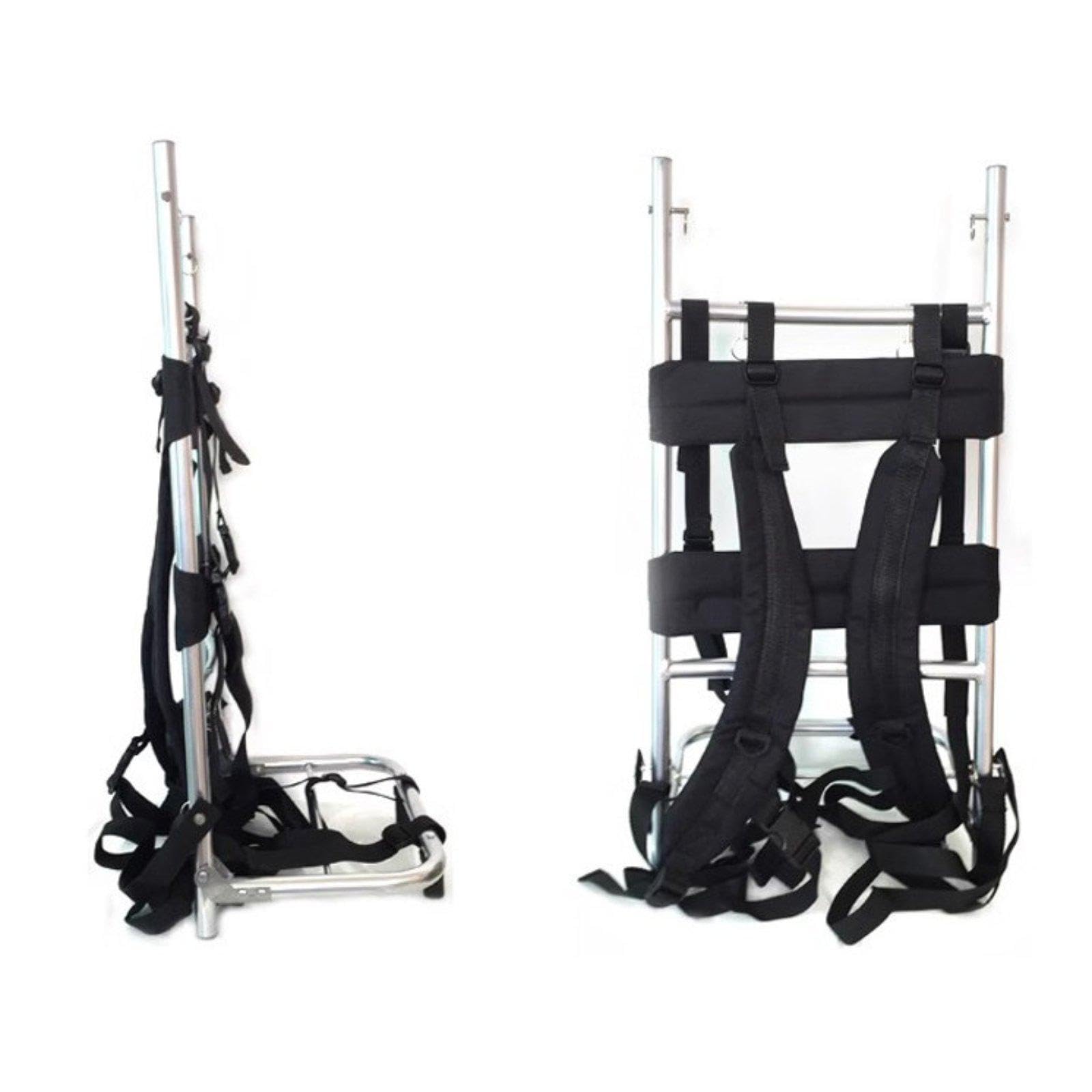 Mochila de Carga Pesada con Bastidor Externo Portátil en Aluminio Soporte Ergonómico Ajustable para Equipo Armazón Versátil Adecuado para Senderismo M, multicolor, L
